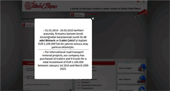 Desktop Screenshot of istanbulekspres.com.tr
