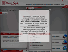 Tablet Screenshot of istanbulekspres.com.tr